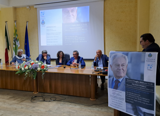 Presentation of the book on the writings of Valter Baldaccini in Albanella